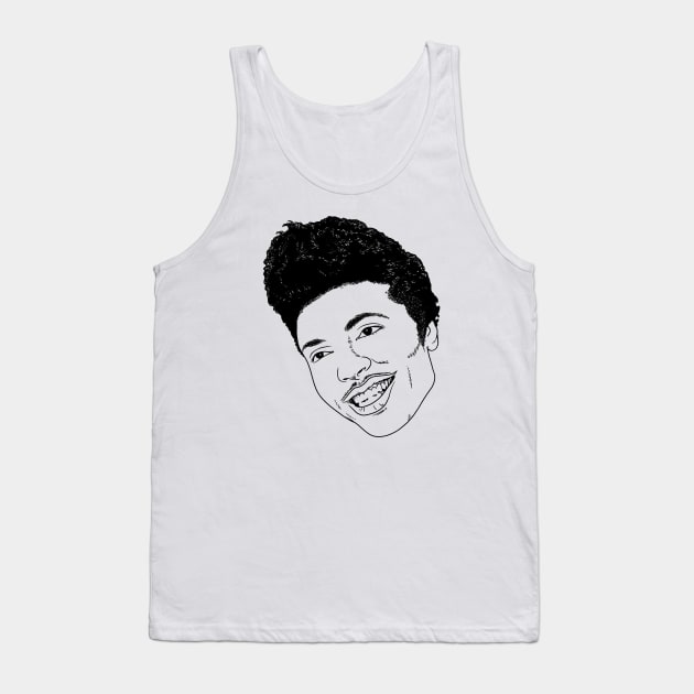 Little Richard Tank Top by TheCosmicTradingPost